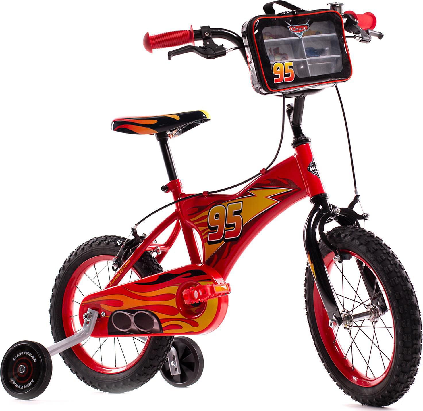 HUFFY Cars - Bicicletta da 14", colore: Rosso