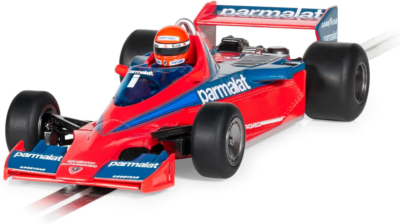 Scalextric C4510 Slot Car Racing Brabham BT46, Rosso - immagine 3