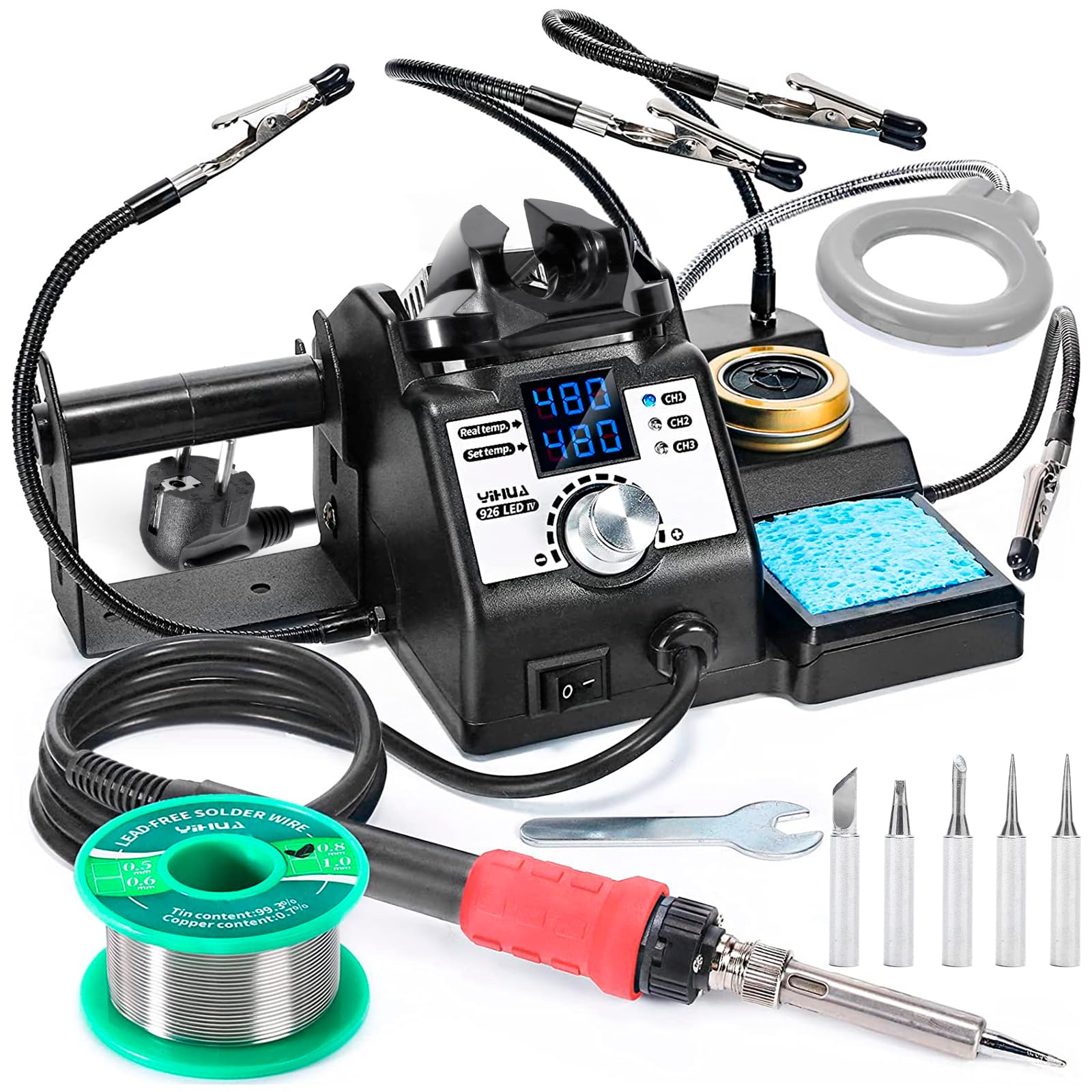 Yihua 926LED-IV EVO Stazione di Saldatura 110W