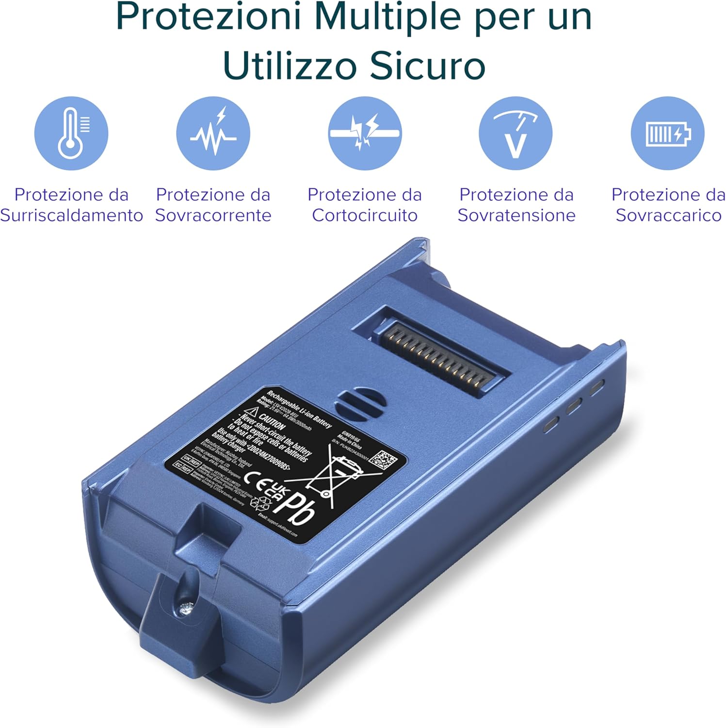 Levoit Batteria di Ricambio Originale per Aspirapolvere LVAC 300 - immagine 2