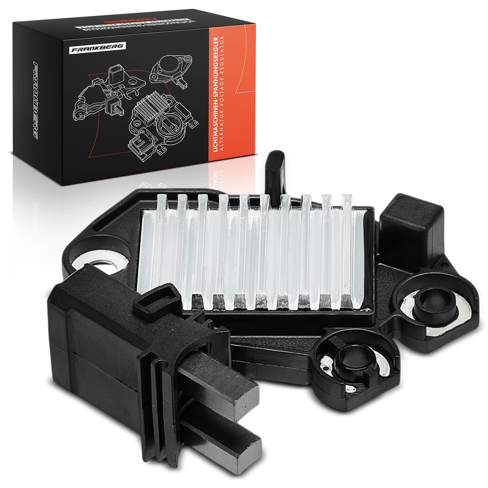 Frankberg Regolatore dell'Alternatore Regolatore di Tensione 2-Poli Compatibile con Serie 5 Touring E61 Serie 5 E60 Serie 7 E65 E66 E67 Serie 6 Cabriolet E64 Serie 6 E63 Replace# 140011
