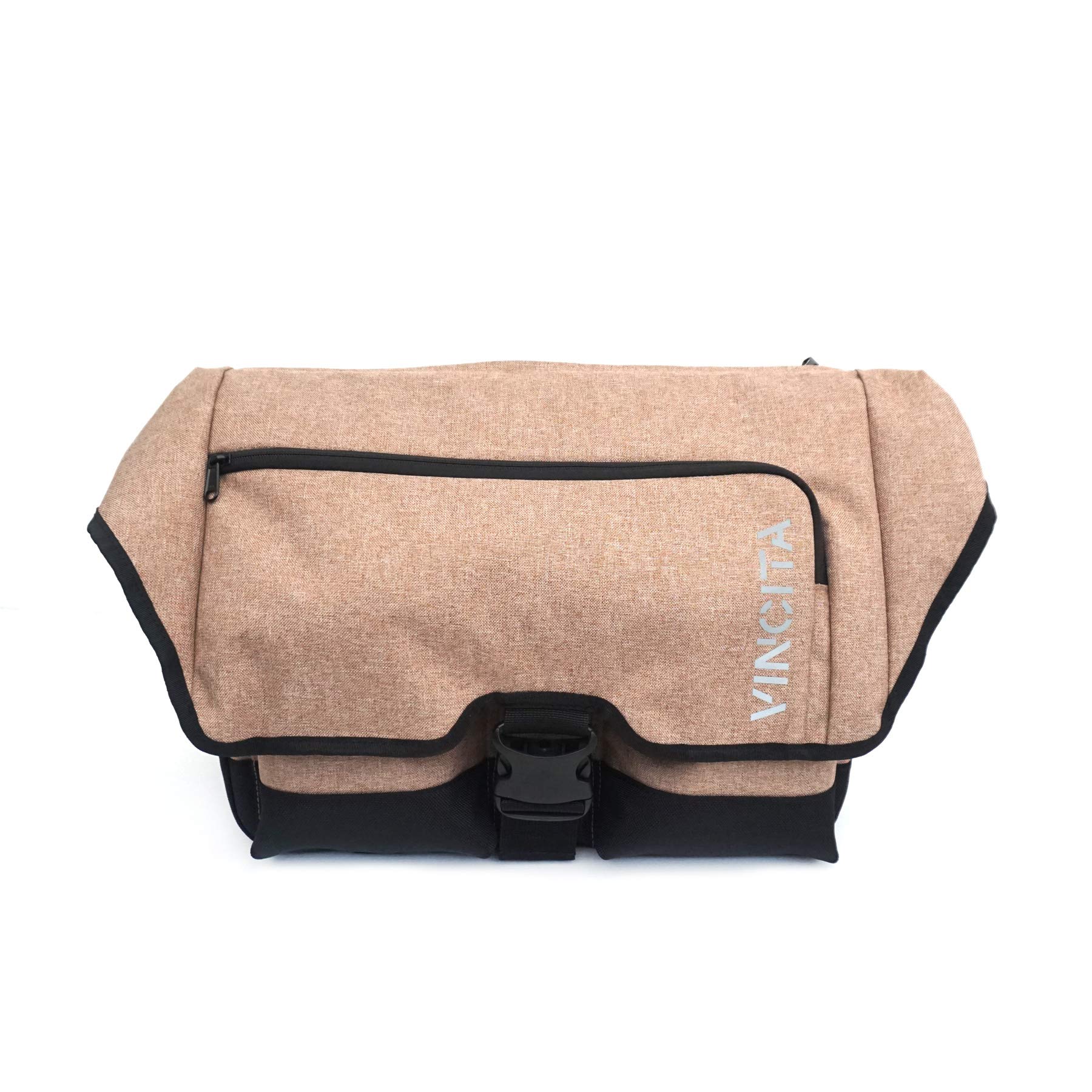 Vincita Birch Front Bag 2.0 per Bicicletta Brompton, Marrone