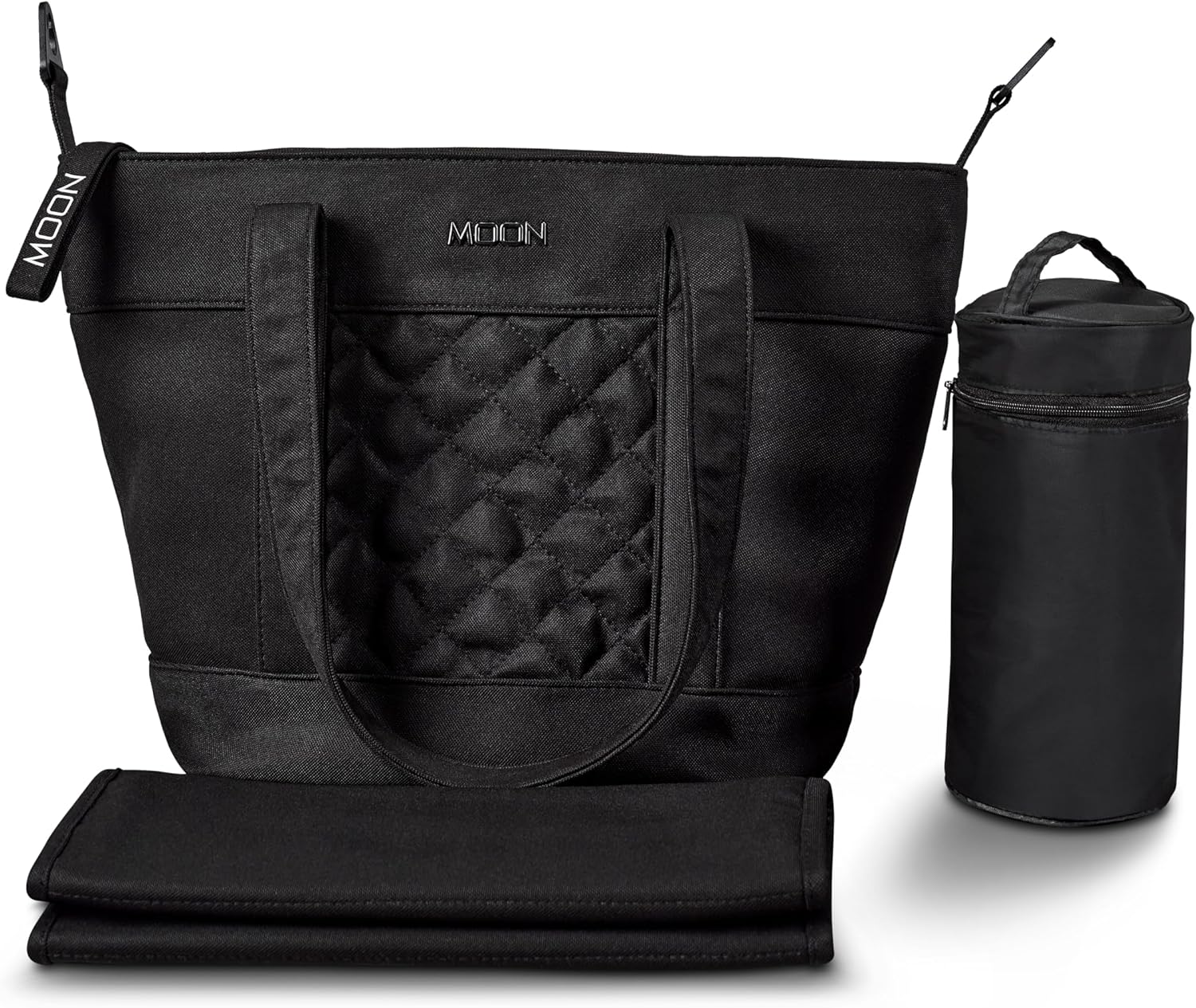 MOON V-Shape Bag Onyx, Forma a V, Nero - immagine 5