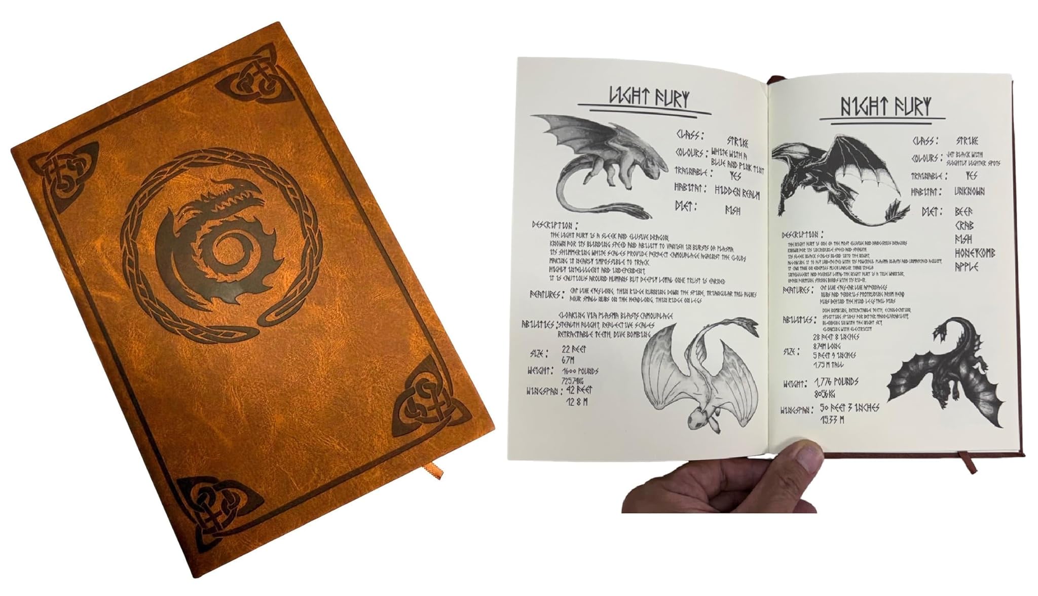 Bork the Bold Dragon Training Manuale Replica Libro