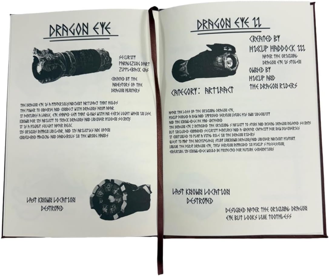 Bork the Bold Dragon Training Manuale Replica Libro - immagine 4