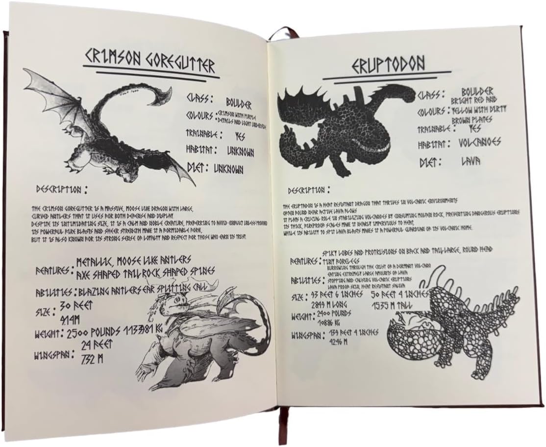 Bork the Bold Dragon Training Manuale Replica Libro - immagine 7