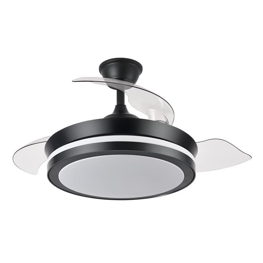 Eden Pulse Ventilatore Nero 72W 6120lm