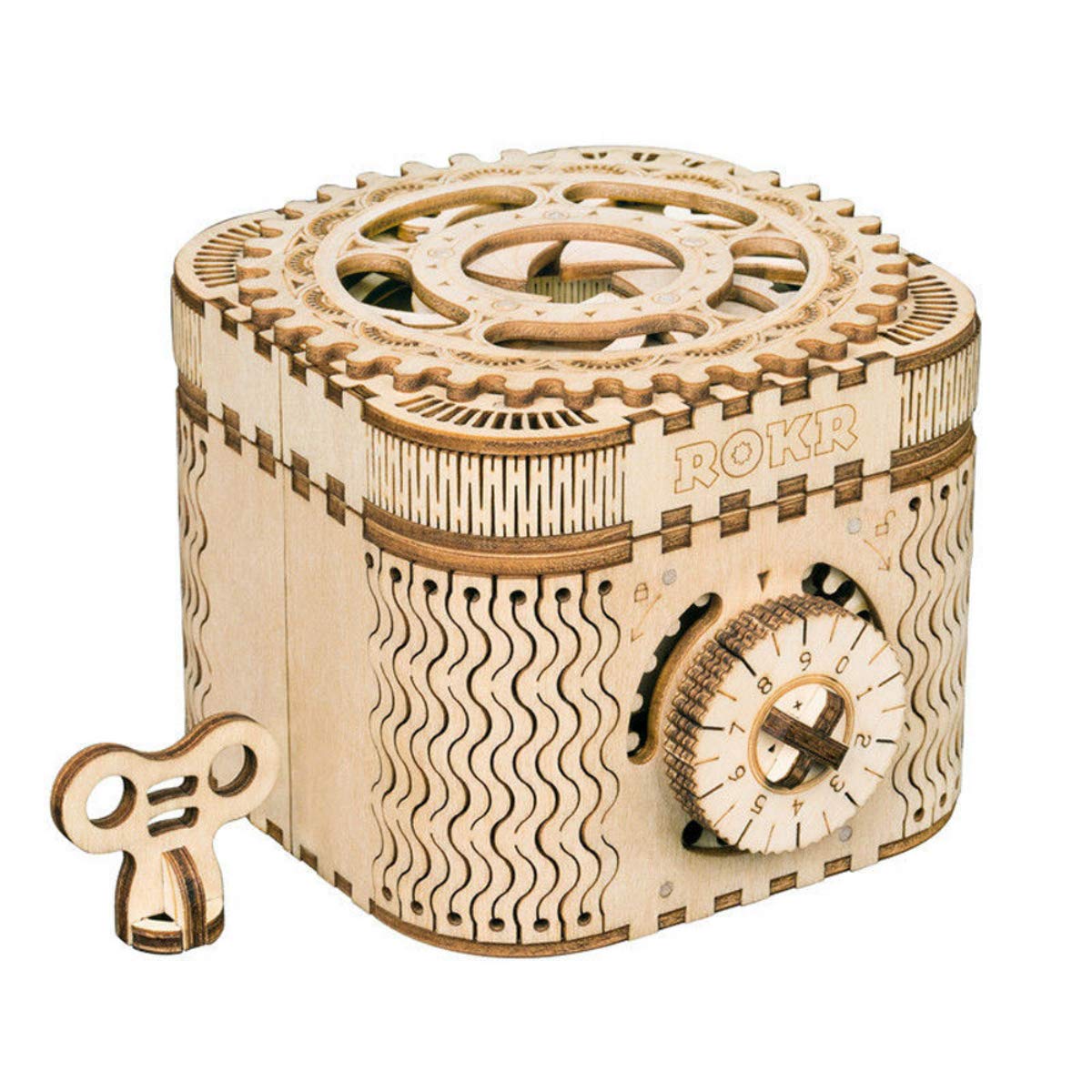 Rokr Treasure Box - Modello di Legno 3D da Costruire