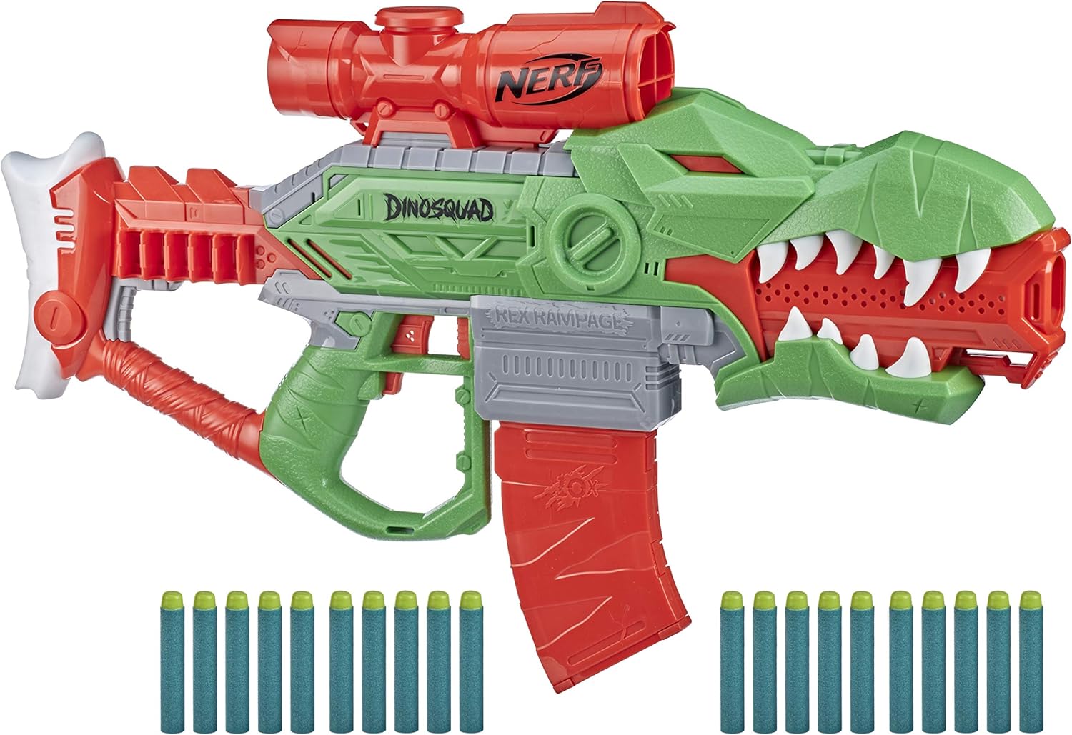 Nerf DinoSquad Rex-Rampage - Freccette Motorizzate - immagine 2
