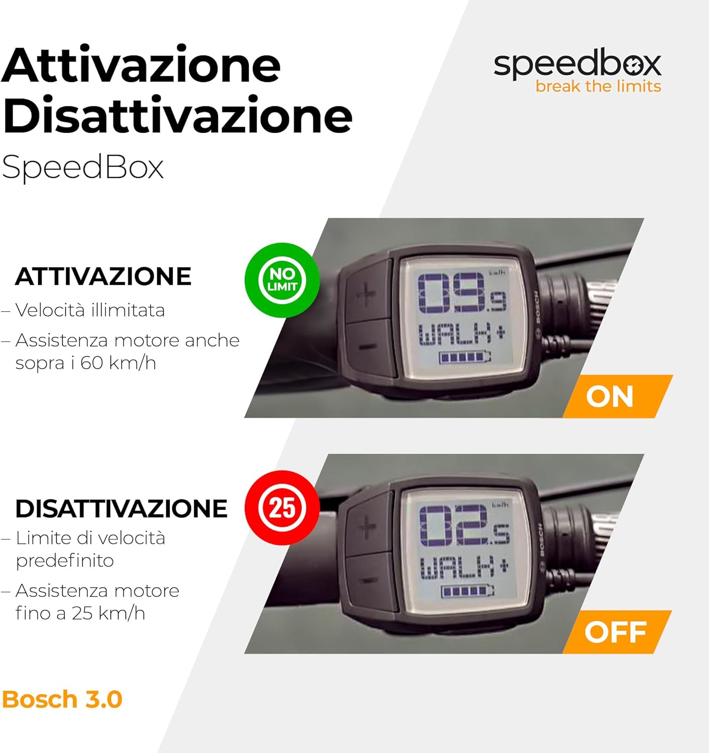 Speedbox 3.0 - Chip Tuning per E-bike Bosch - immagine 5