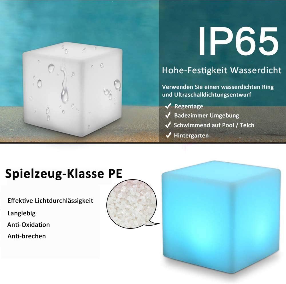 MR.GO Luce Cubo LED 25cm con Telecomando - immagine 4