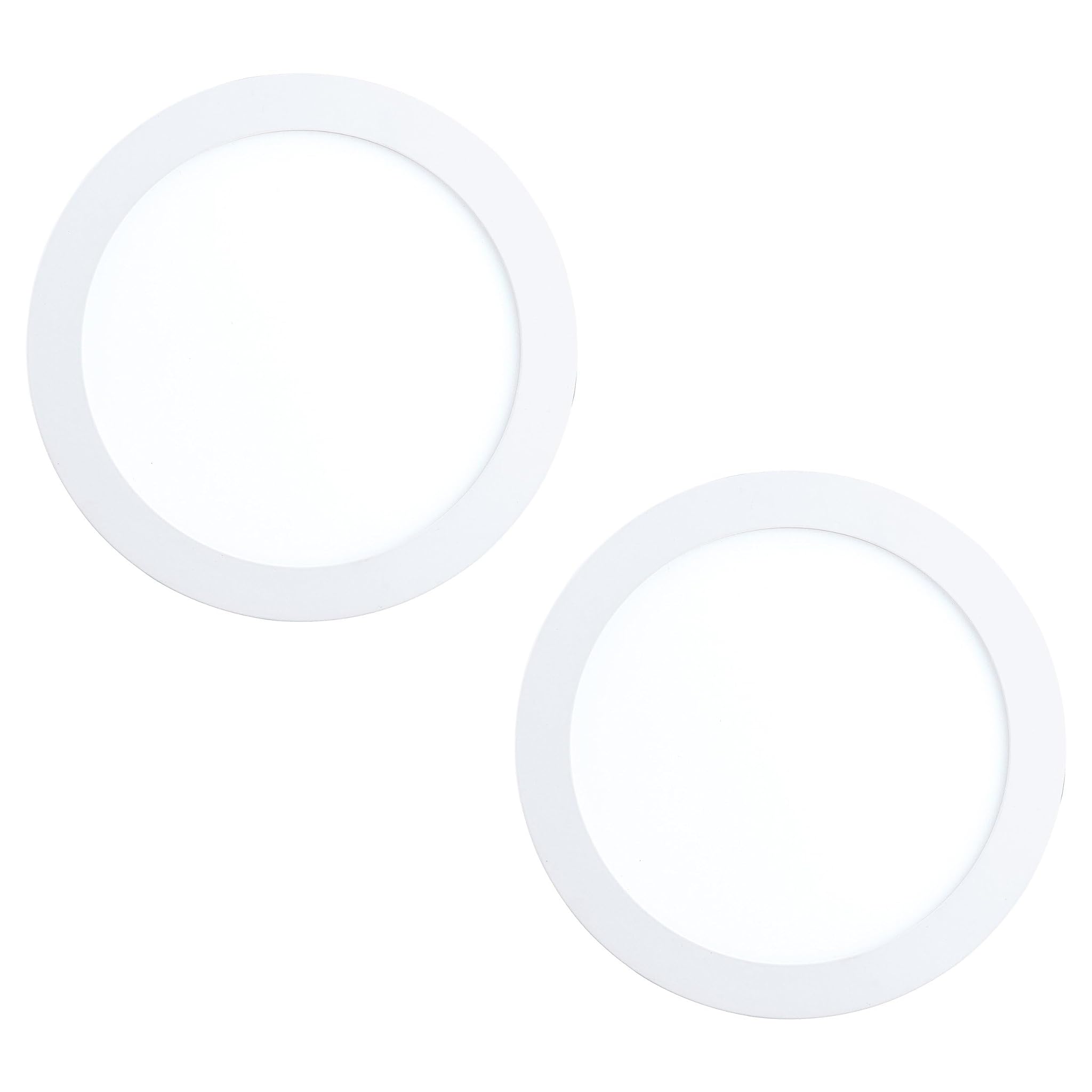Eglo Set 2 Faretti Incasso LED Fueva 1 Ø 22,5cm