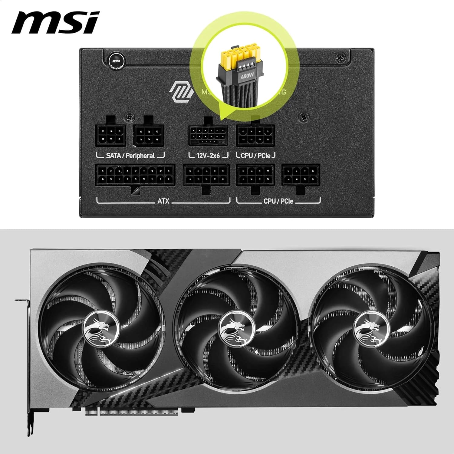 Msi MAG A750GLS - Alimentatore ATX 750W 80 PLUS Gold - immagine 4