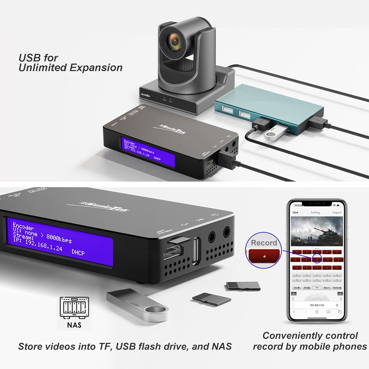 ZowieBox Codificatore Video 4K HDMI UVC - immagine 6