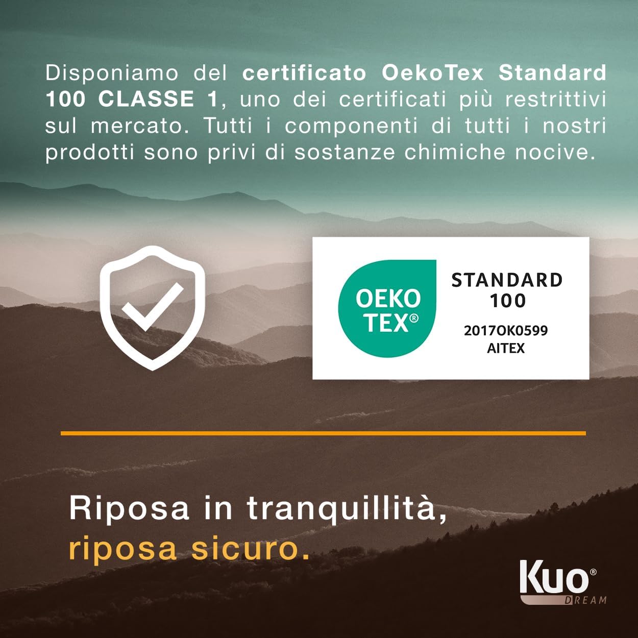 Kuo Dream Materasso Bio Memory Altezza 26cm - immagine 6