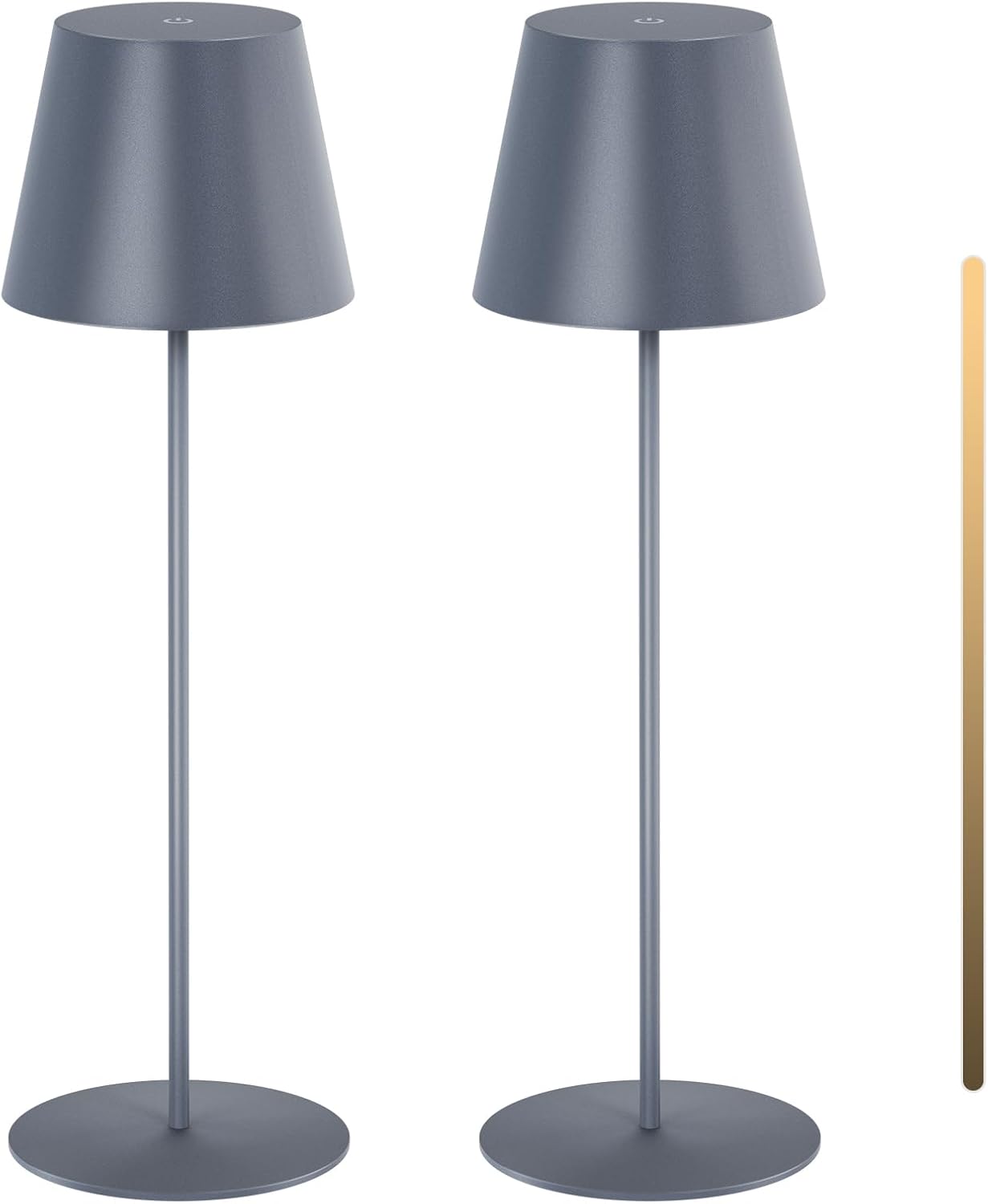 MALUX Lampada da Tavolo LED Wireless Touch (2 pezzi) - immagine 1