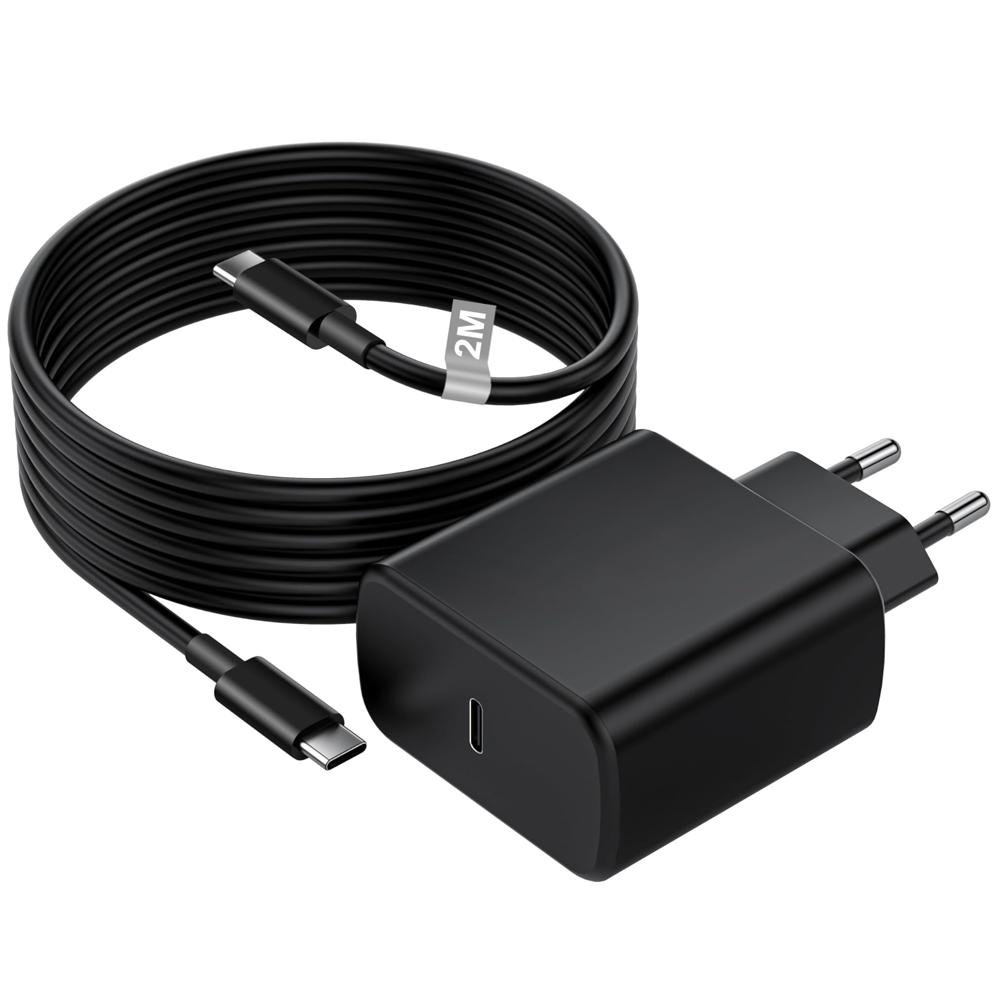 Caricatore USB C 45W con Cavo 2M per Samsung Galaxy