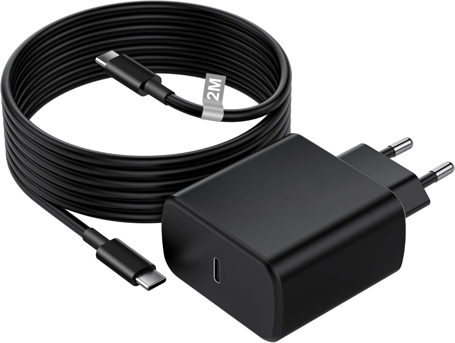 Caricatore USB C 45W con Cavo 2M per Samsung Galaxy - immagine 1