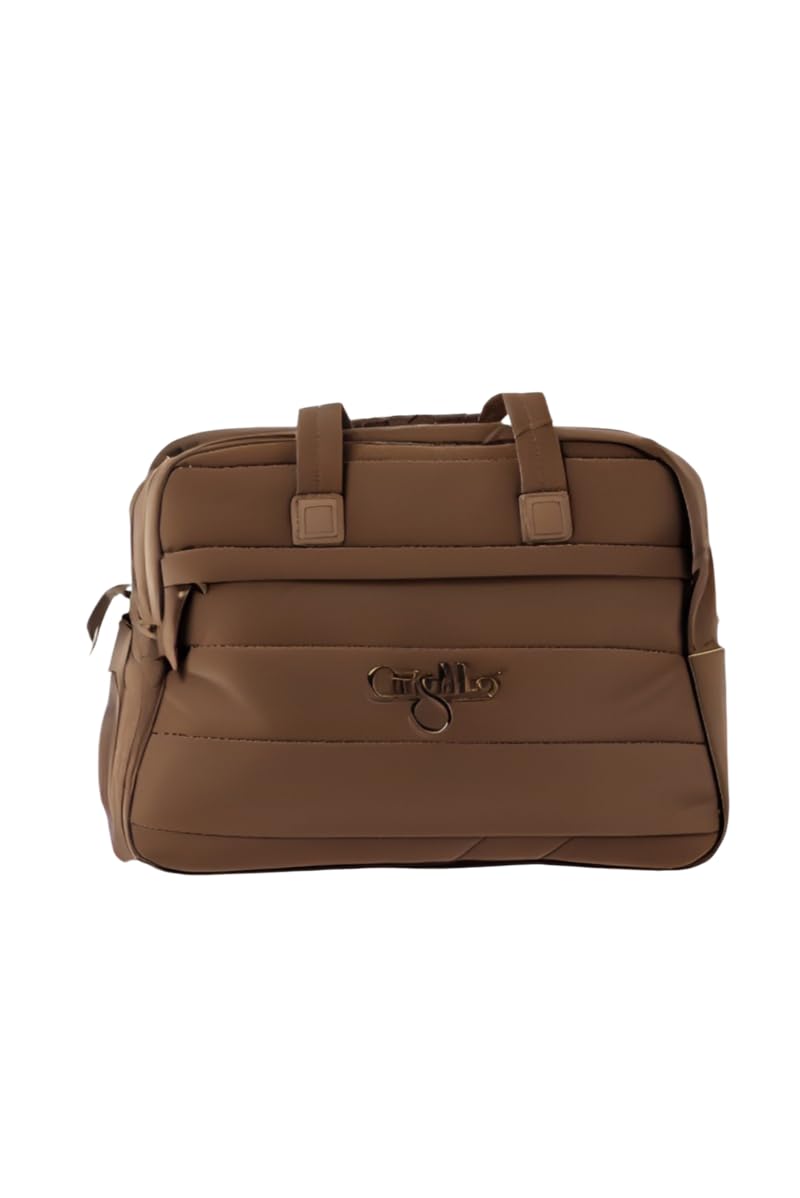 Borsa da Ballo Large Road Bag per Grishko BC001BAG Danza Classica Saggio Sport Borsone Relax Fitness Palestra Allenamento Elegante Funzionale Chique Bags (Coffee, 48 x 33 cm)