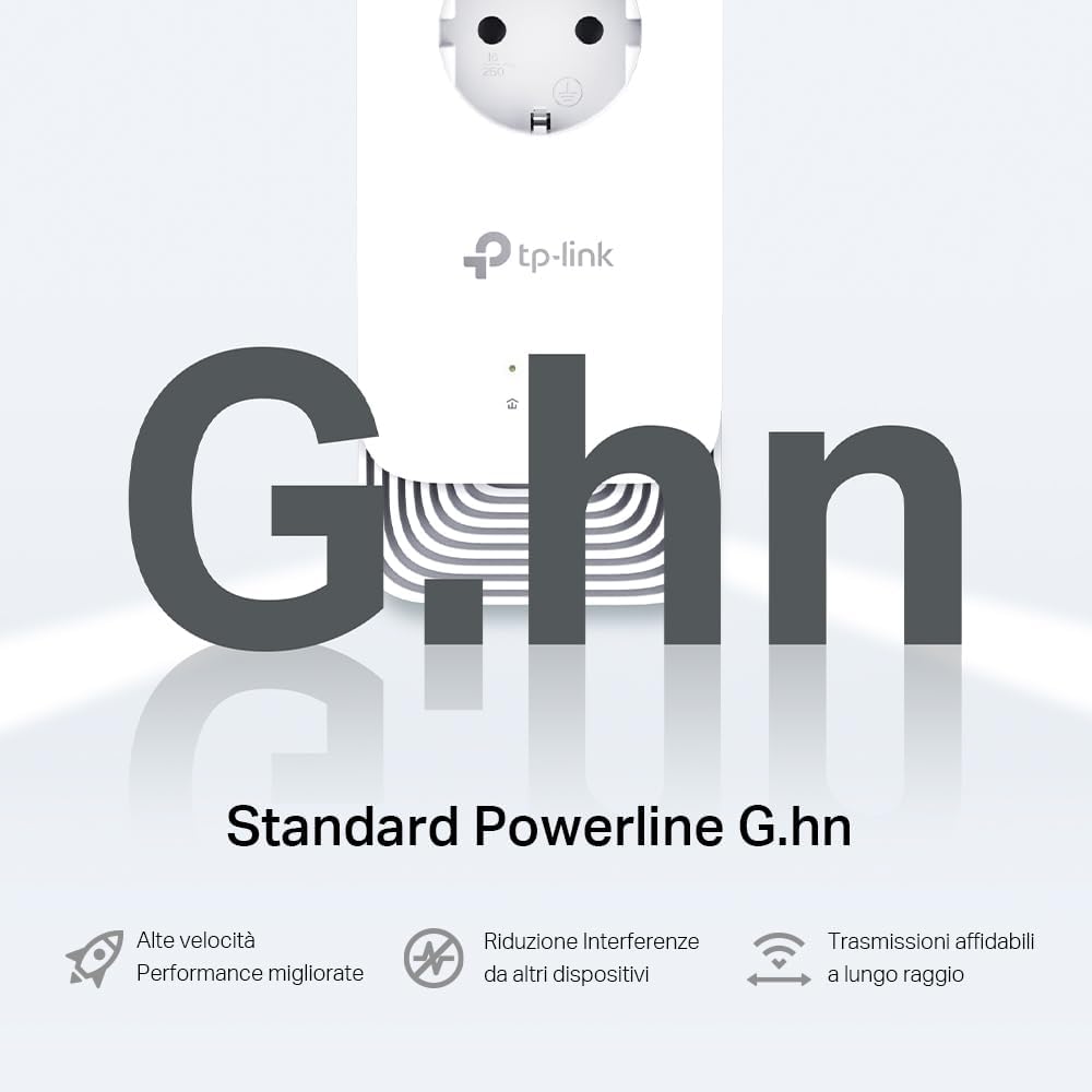 Tp-link PG2400P KIT Powerline G.hn2400 Passante - immagine 2