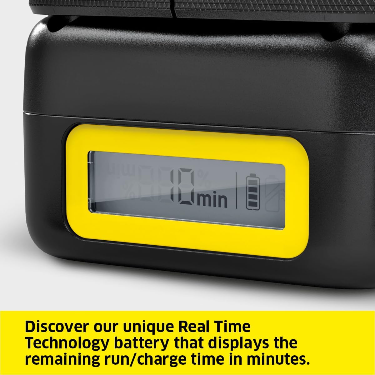 Kärcher LMO 18-36 Battery - Rasaerba Elettrico 36cm, Giallo - immagine 2