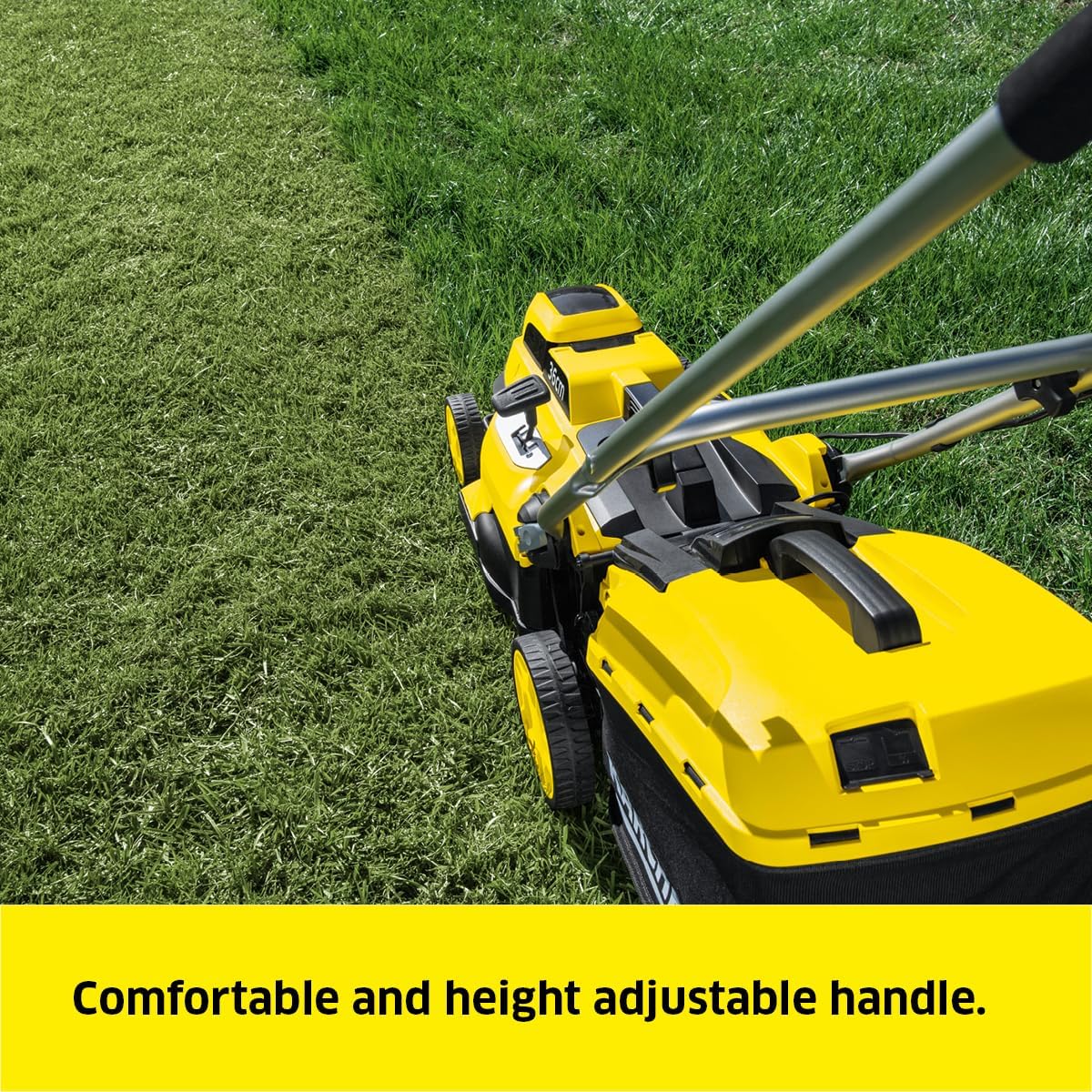 Kärcher LMO 18-36 Battery - Rasaerba Elettrico 36cm, Giallo - immagine 6
