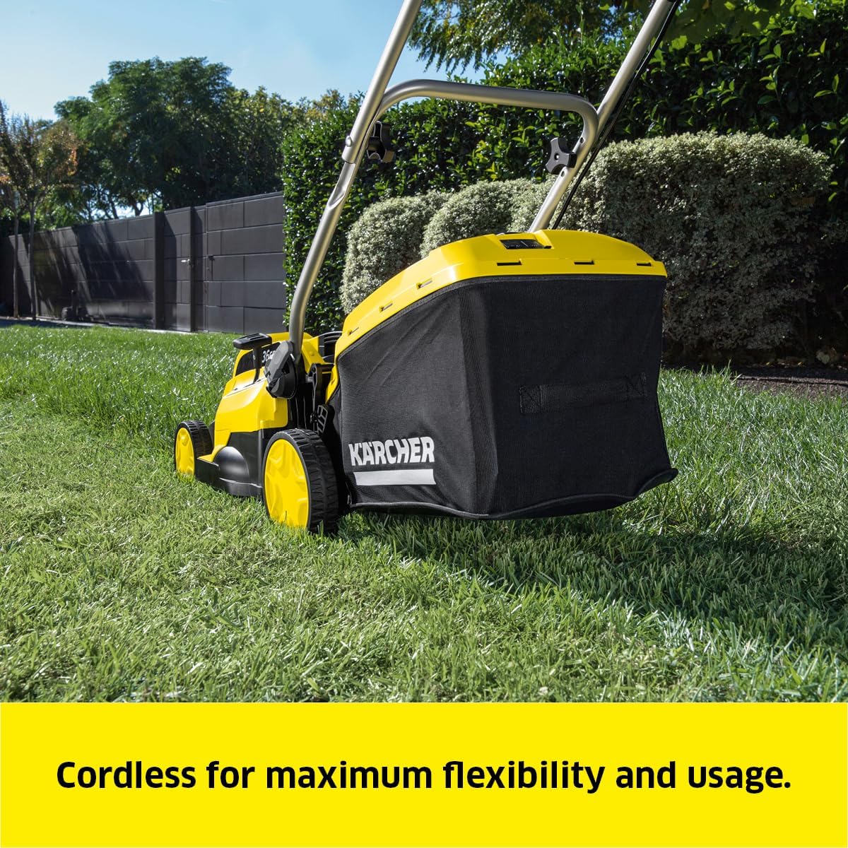 Kärcher LMO 18-36 Battery - Rasaerba Elettrico 36cm, Giallo - immagine 7