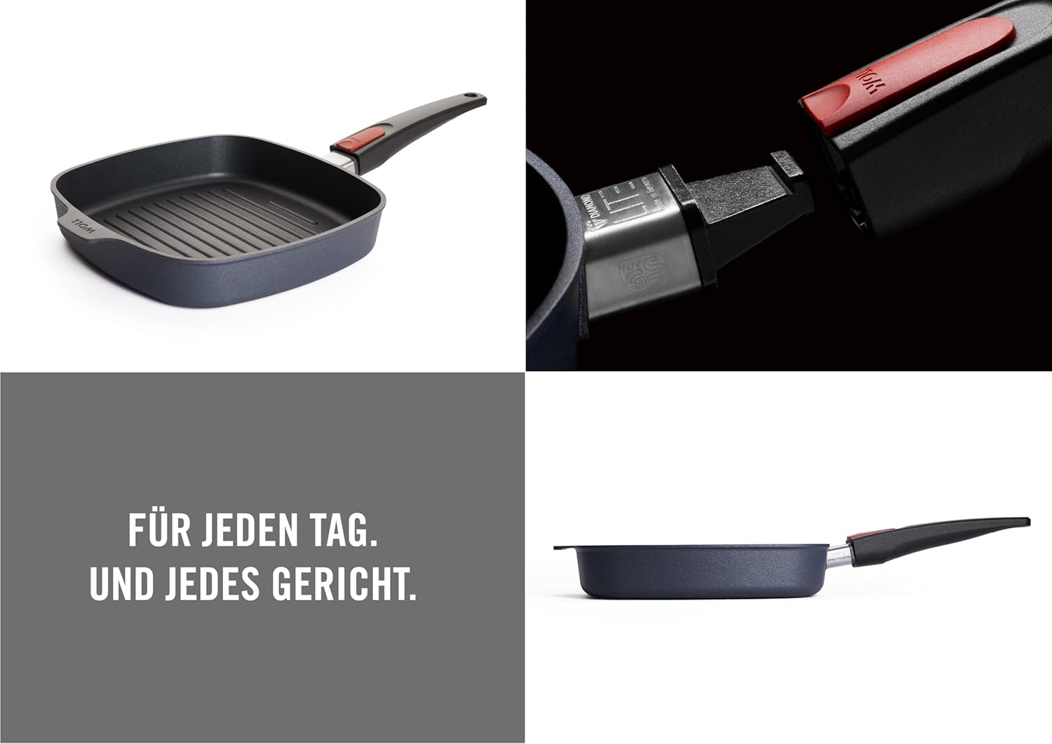 Woll Diamond Lite - Bistecchiera Quadrata Induttiva - immagine 2