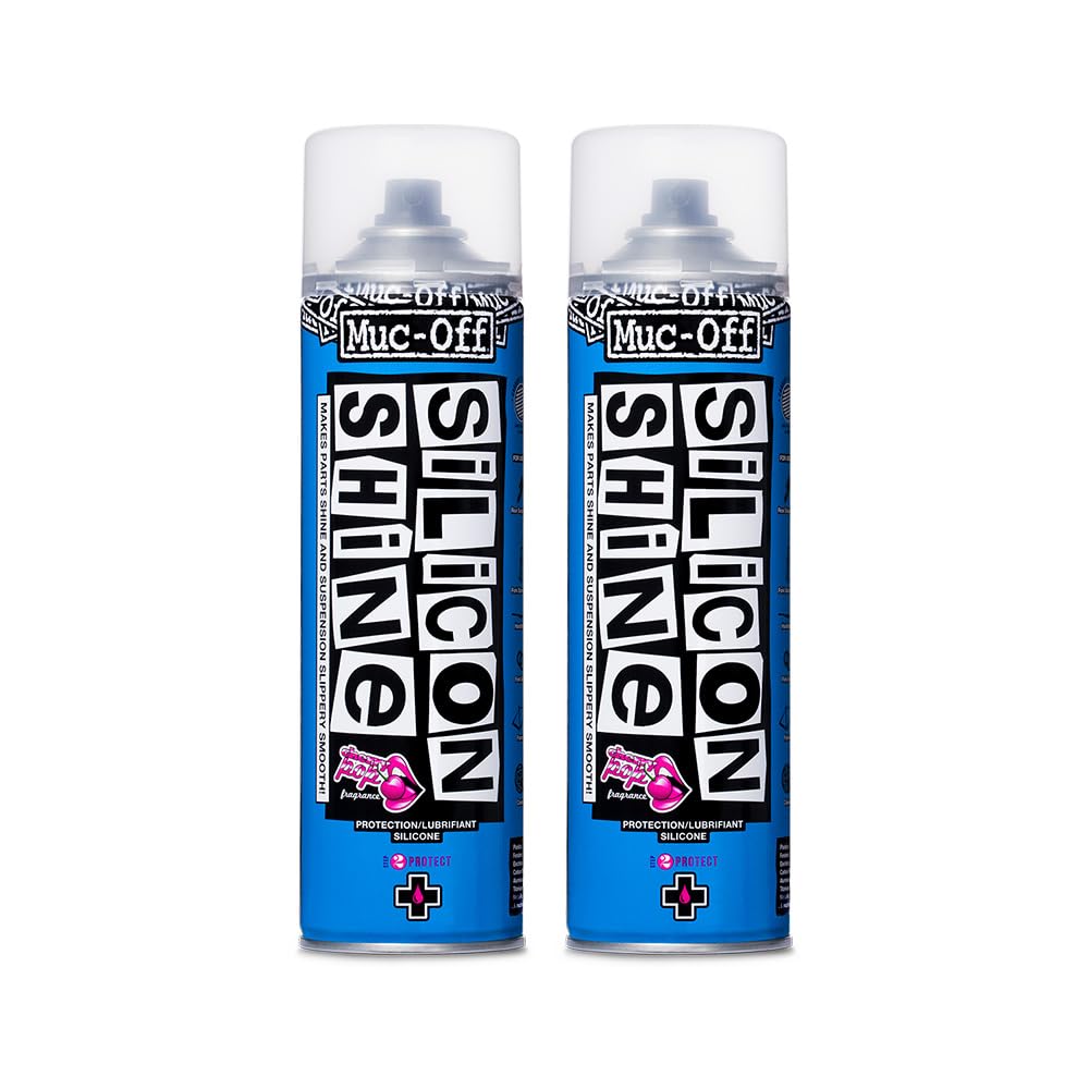Muc-off Silicon Shine 500 ml - Spray Lucidante Bici (2pk)
