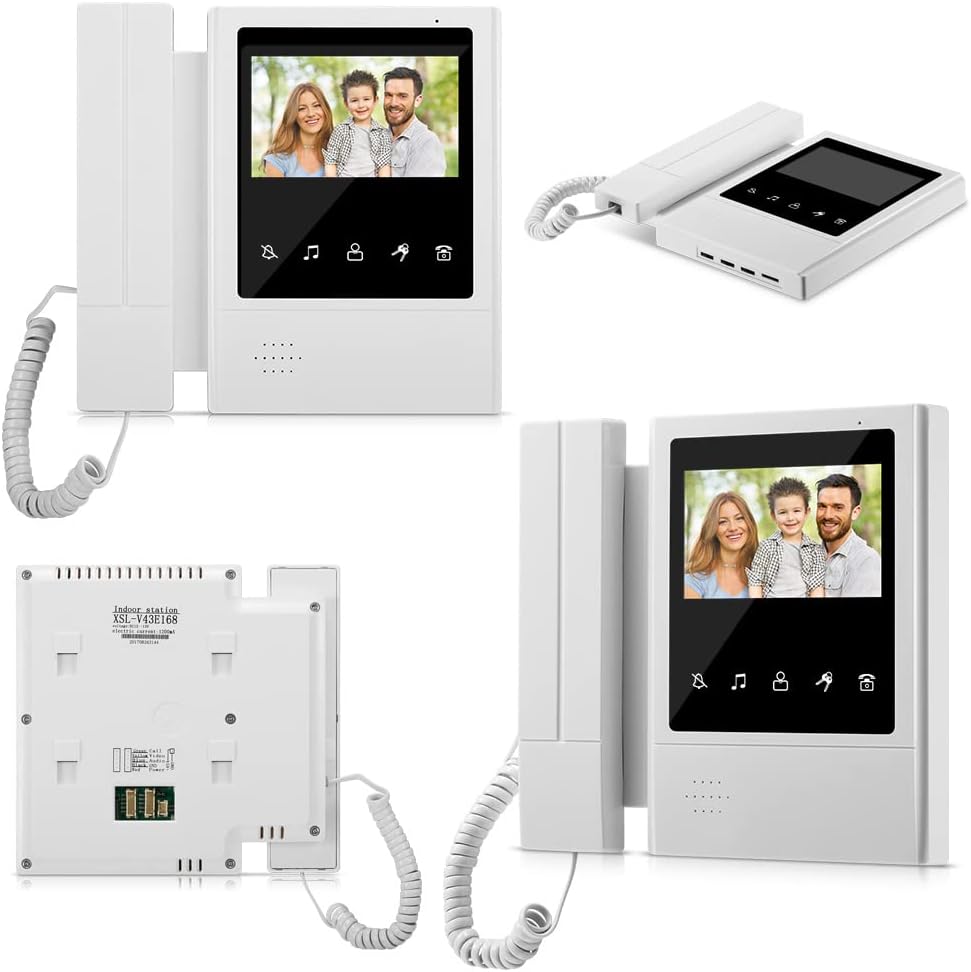 QttyElok Videocitofono Cablato 4.3'' TFT Color - immagine 4