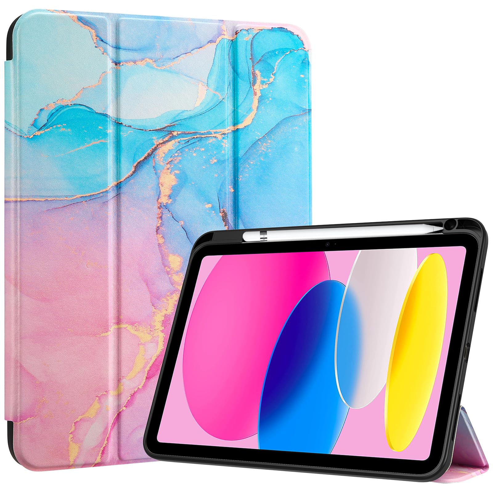Procase Custodia iPad 10a Generazione 10,9" 2022 - Blumarmo