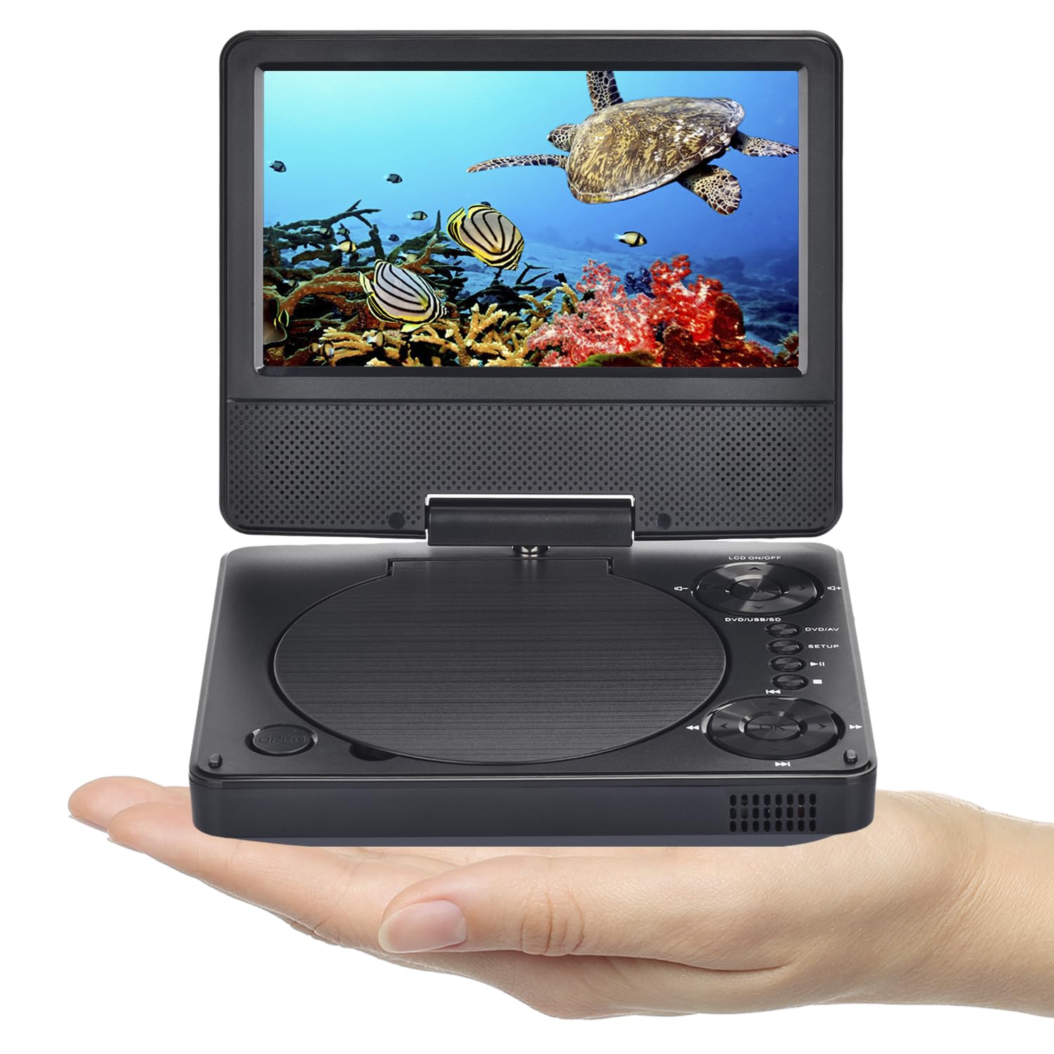 Yoohoo Mini Lettore DVD Portatile 9.5'' per Auto