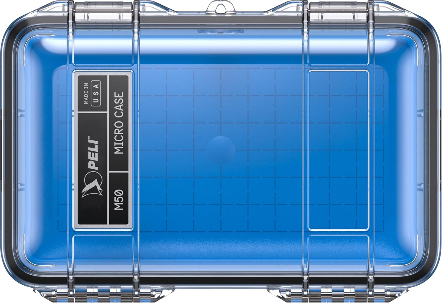 Peli M50 Micro Case 1 Litro, Blu/Trasparente - immagine 2