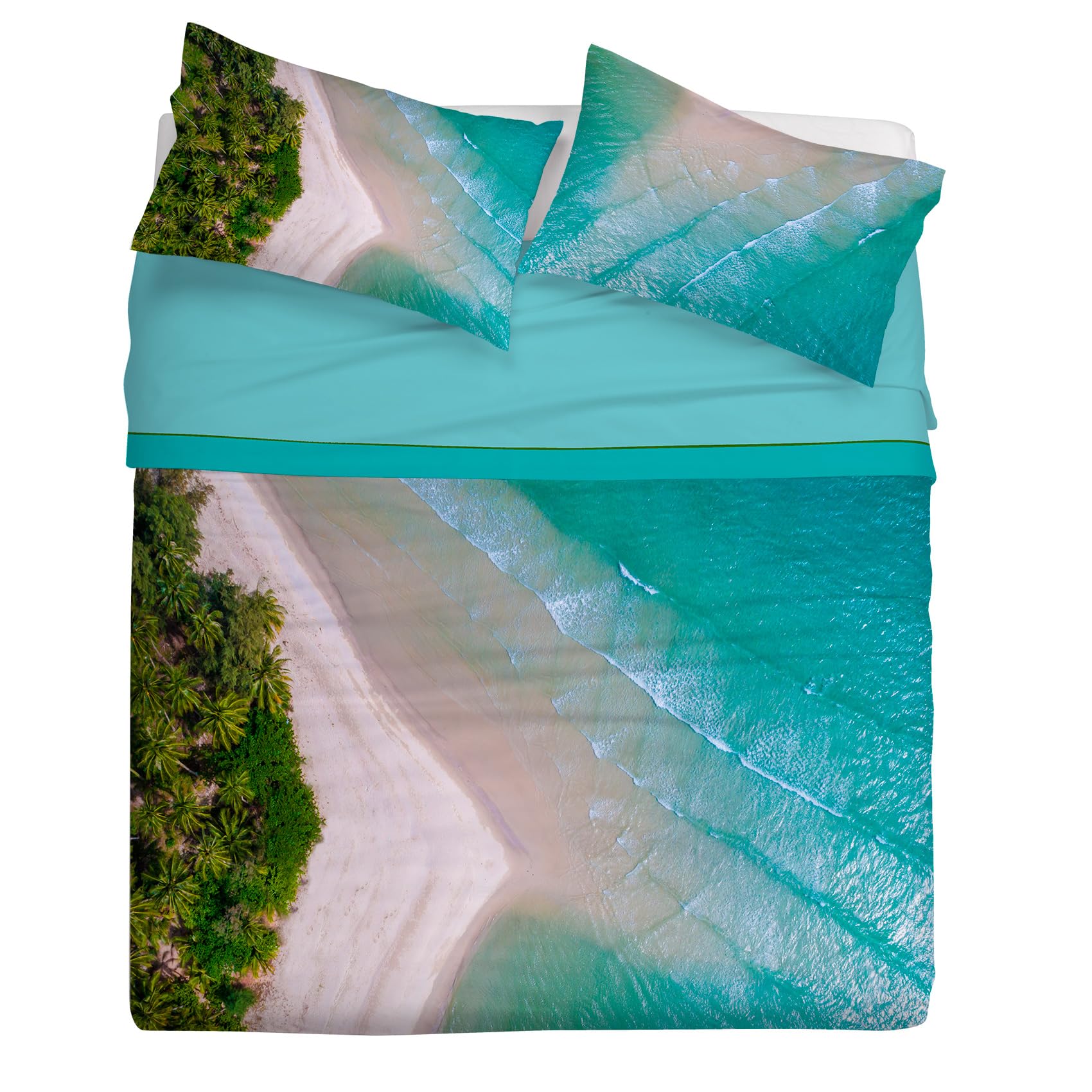 Gabel OCEANO PARURE COPRILETTO MATRIMONIALE