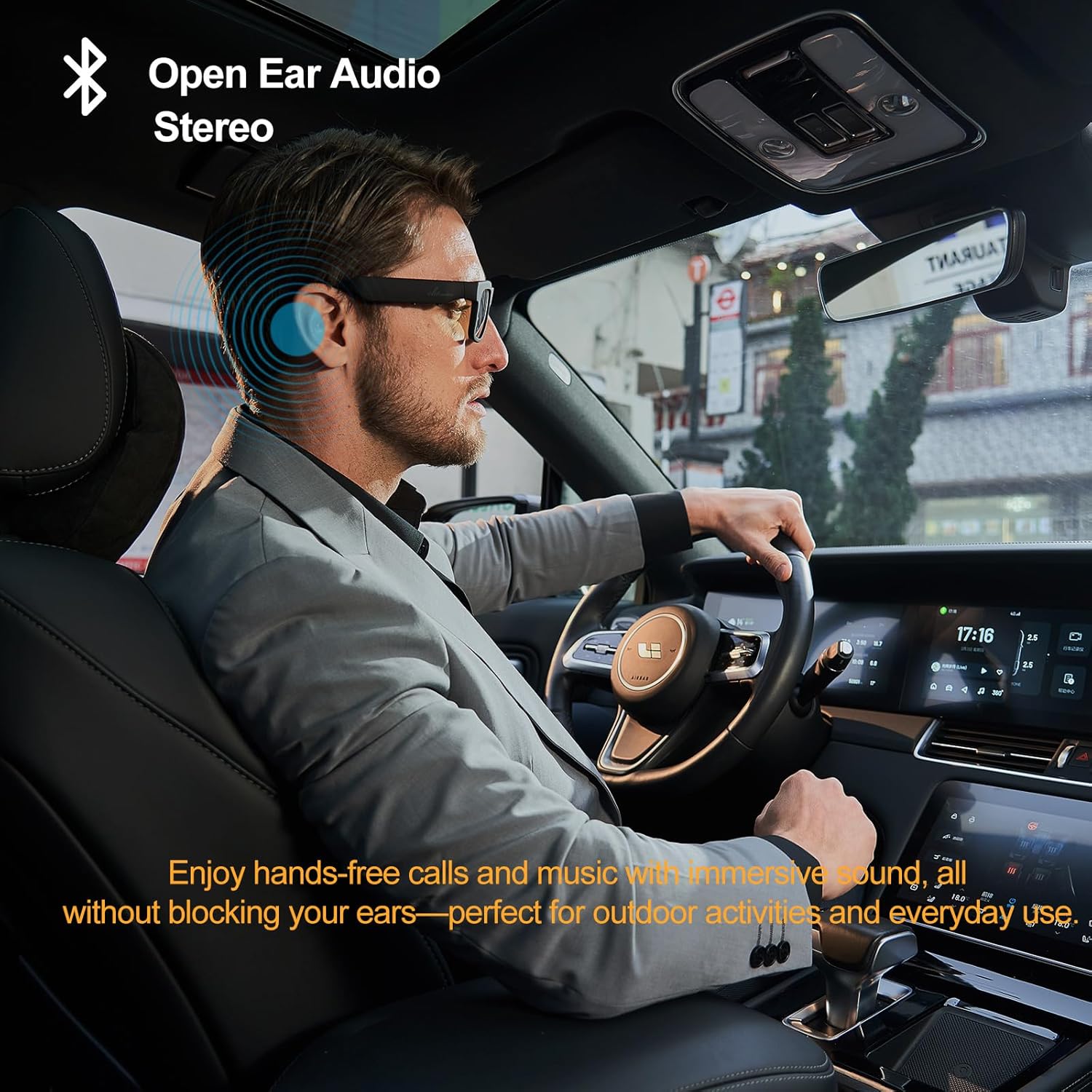 Oho Sunshine Smart Bluetooth Glasses with 4K Camera - immagine 4