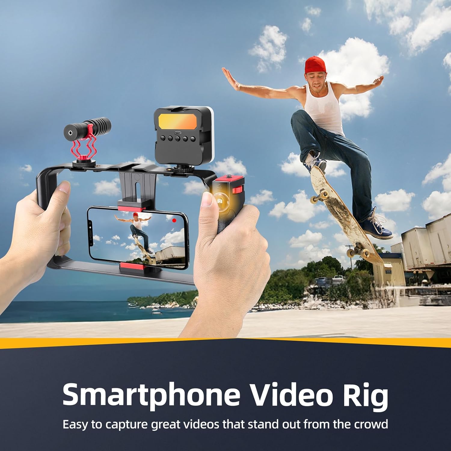 Zeadio Kit Vlogging Universale per Smartphone - immagine 4
