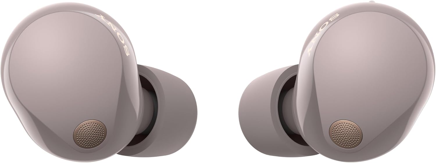 Sony WF-1000XM5 Cuffie Wireless Noise Cancelling, Rosa Fumé - immagine 13