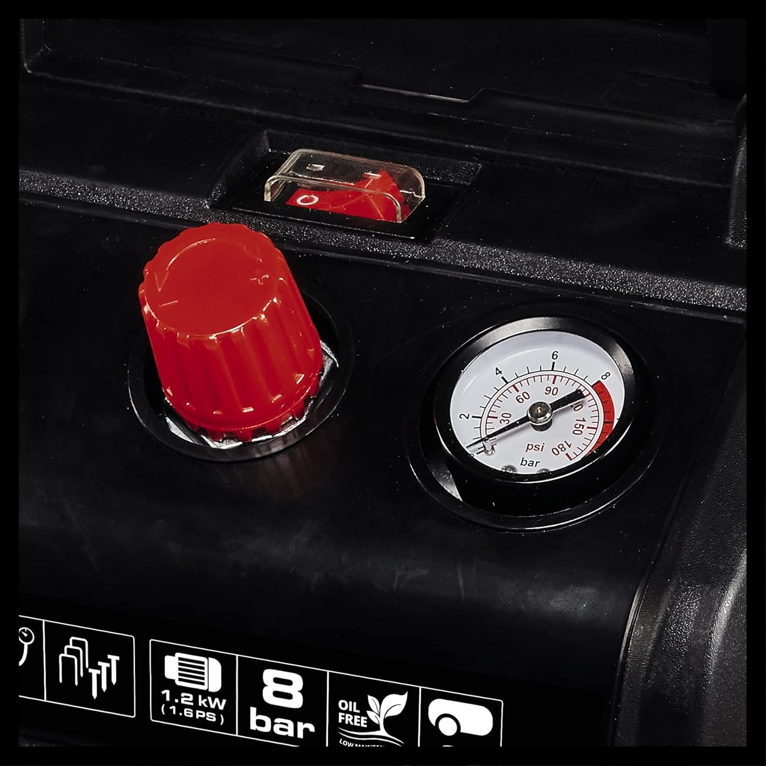 Einhell Compressore TC-AC 190/6/8 - 6 Litri - immagine 8