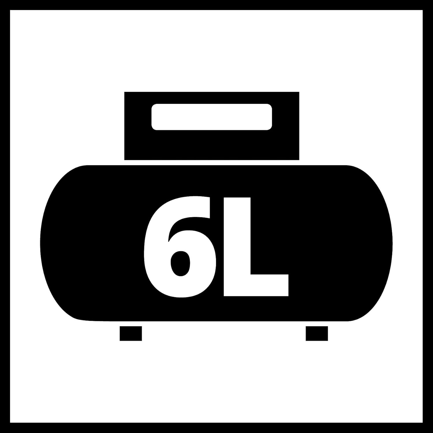 Einhell Compressore TC-AC 190/6/8 - 6 Litri - immagine 9