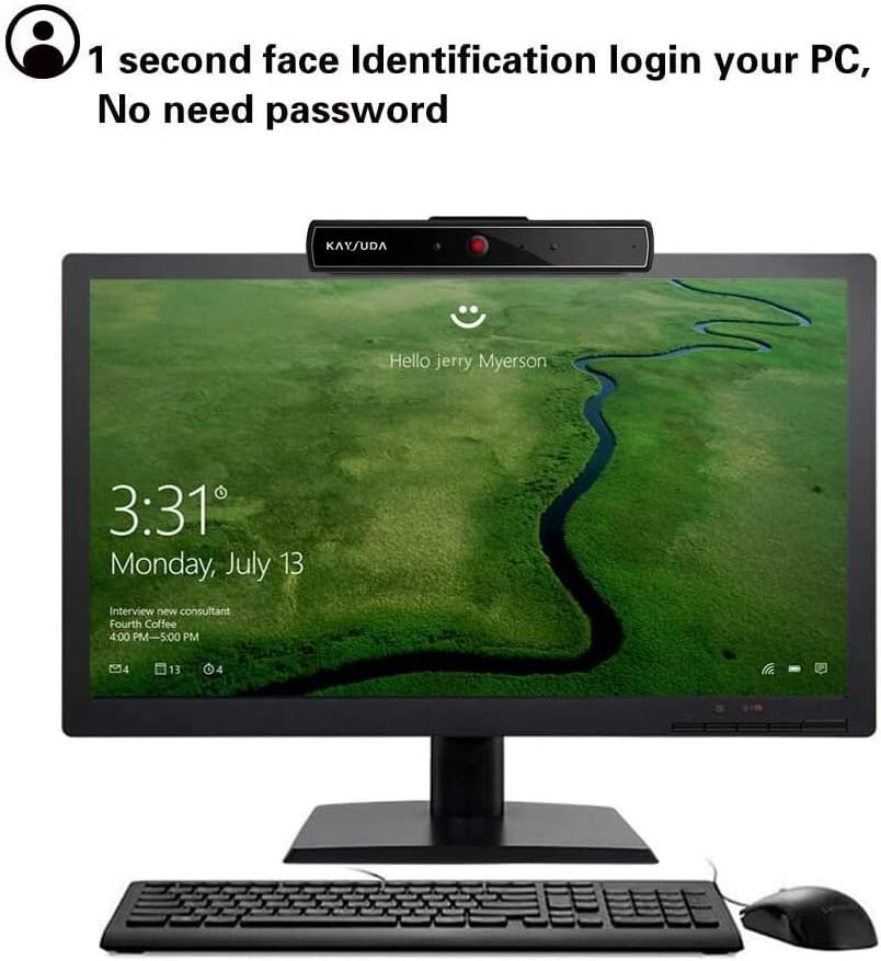 Faccia Riconoscimento USB IR Camera per Windows Hello - immagine 2