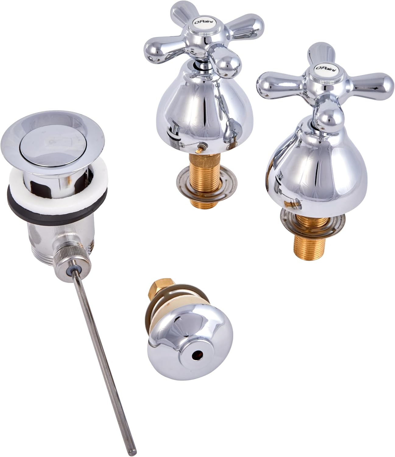 Paini LIBERTY 306 Rubinetto Batteria Bidet 3 Fori Cromato