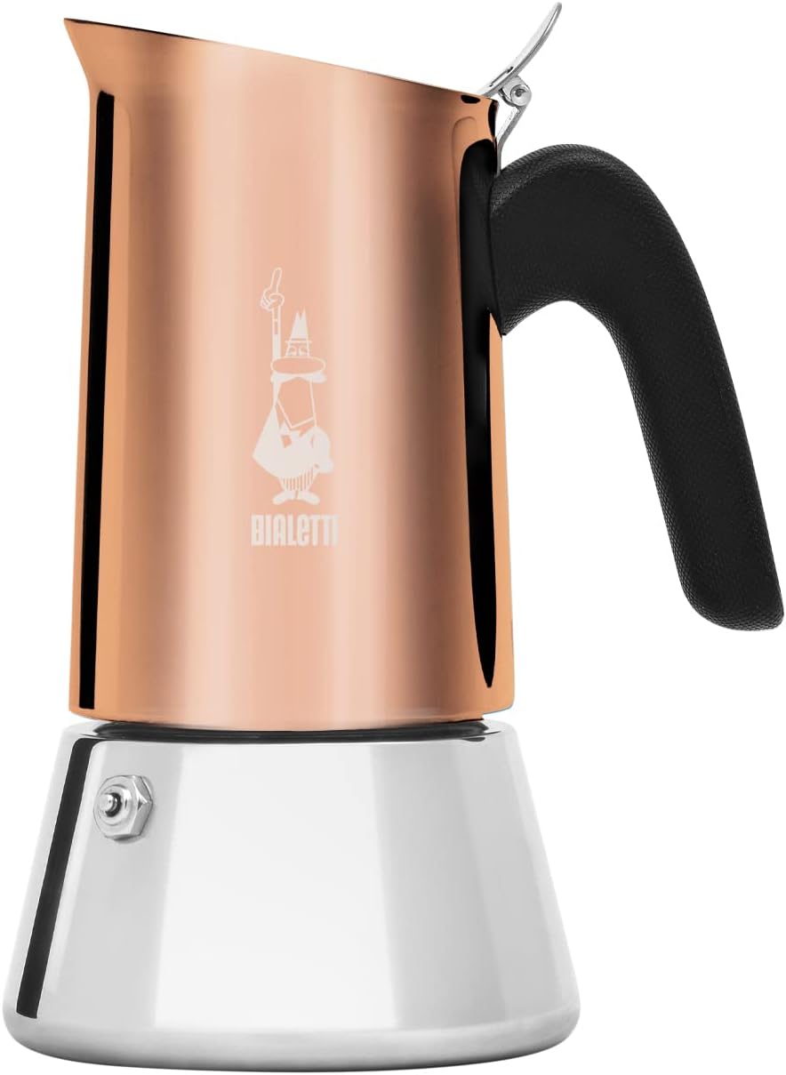 Bialetti Caffettiera New Venus Bronze 4 Tazze