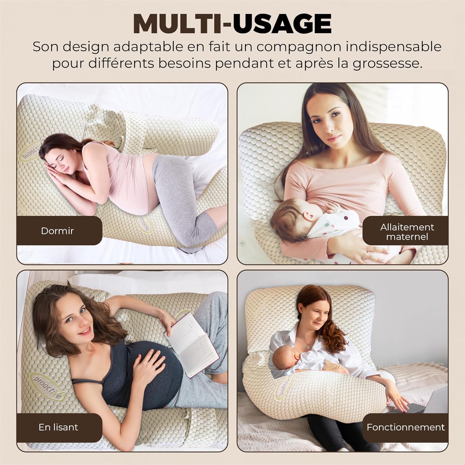 Cocooning Serenity - Cuscino Maternità Multifunzionale - immagine 4