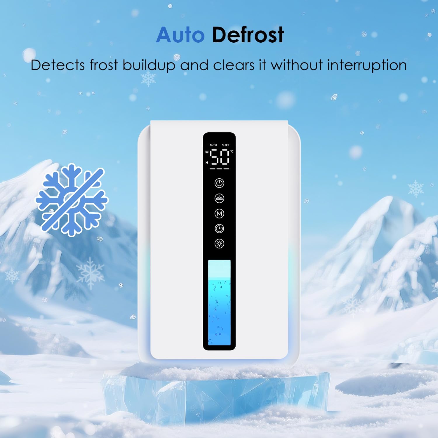 Deumidificatore Casa 2500ml con Controllo Umidità - immagine 5