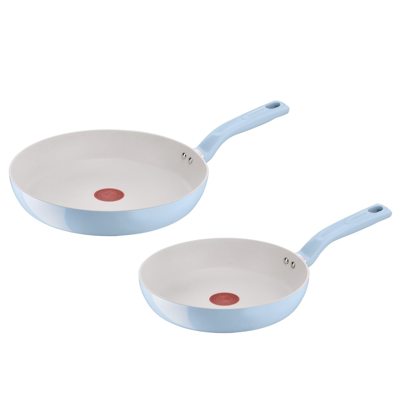 Lagostina Brezza - Set 2 Padelle Antiaderenti Ø 24/28 cm