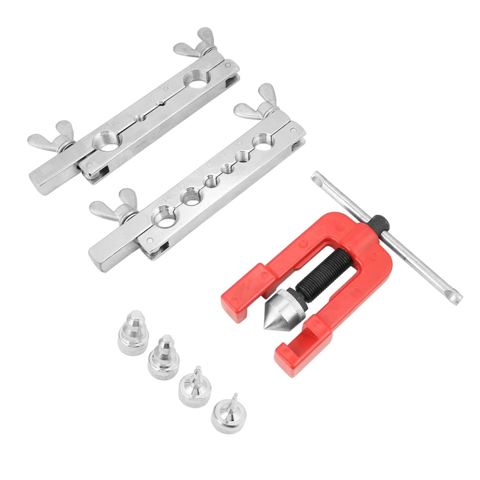 Kit di Espansione del Tubo, 3-16mm Espansore manuale per tubi in Rame per la Manutenzione del Frigorifero del Riscaldatore ad Aria