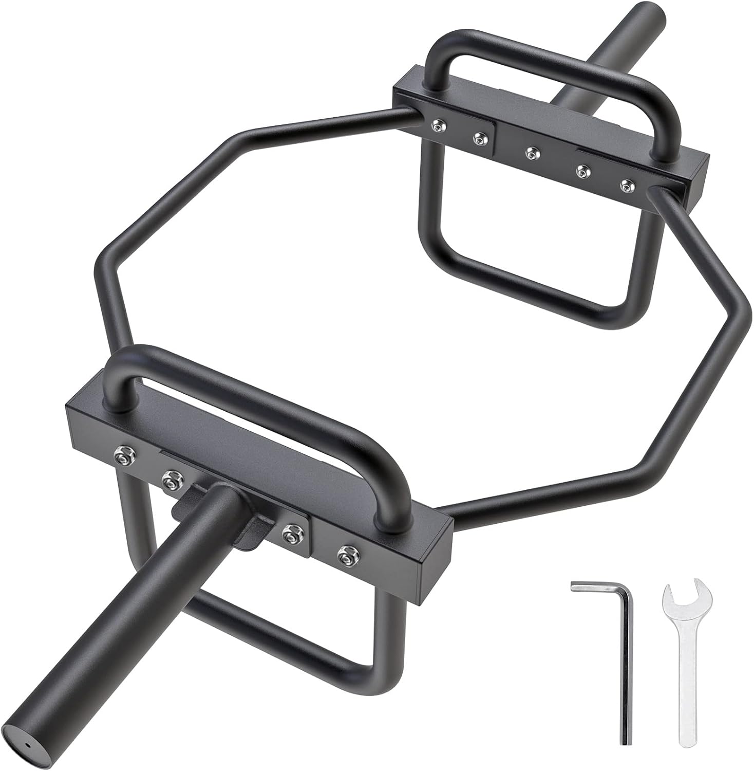 Seleware Barra Esagonale Olimpica per Sollevamento Pesi - immagine 1