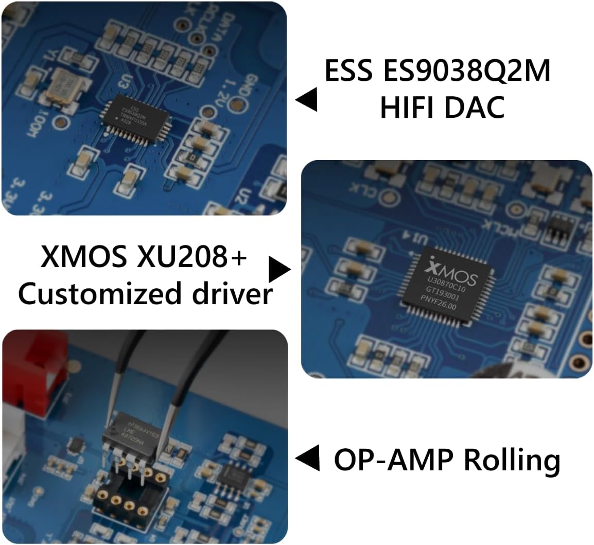 Topping D10s USB DAC XMOS XU208 Nero - immagine 6