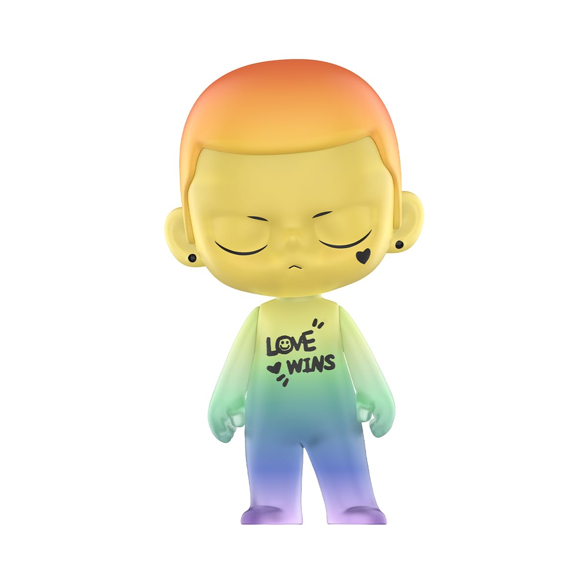 POP MART KUBO LOVE WINS FIGURE Personaggio d'Azione