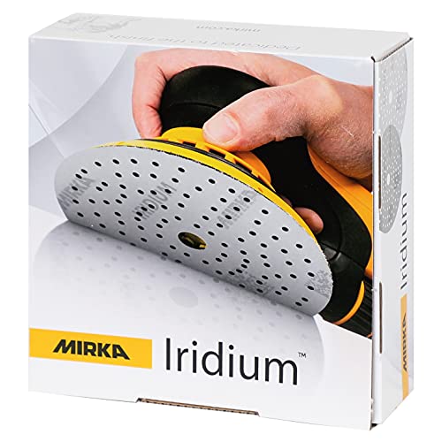 Mirka Iridium Premium Carta Abrasiva Ø 150mm Grana 60